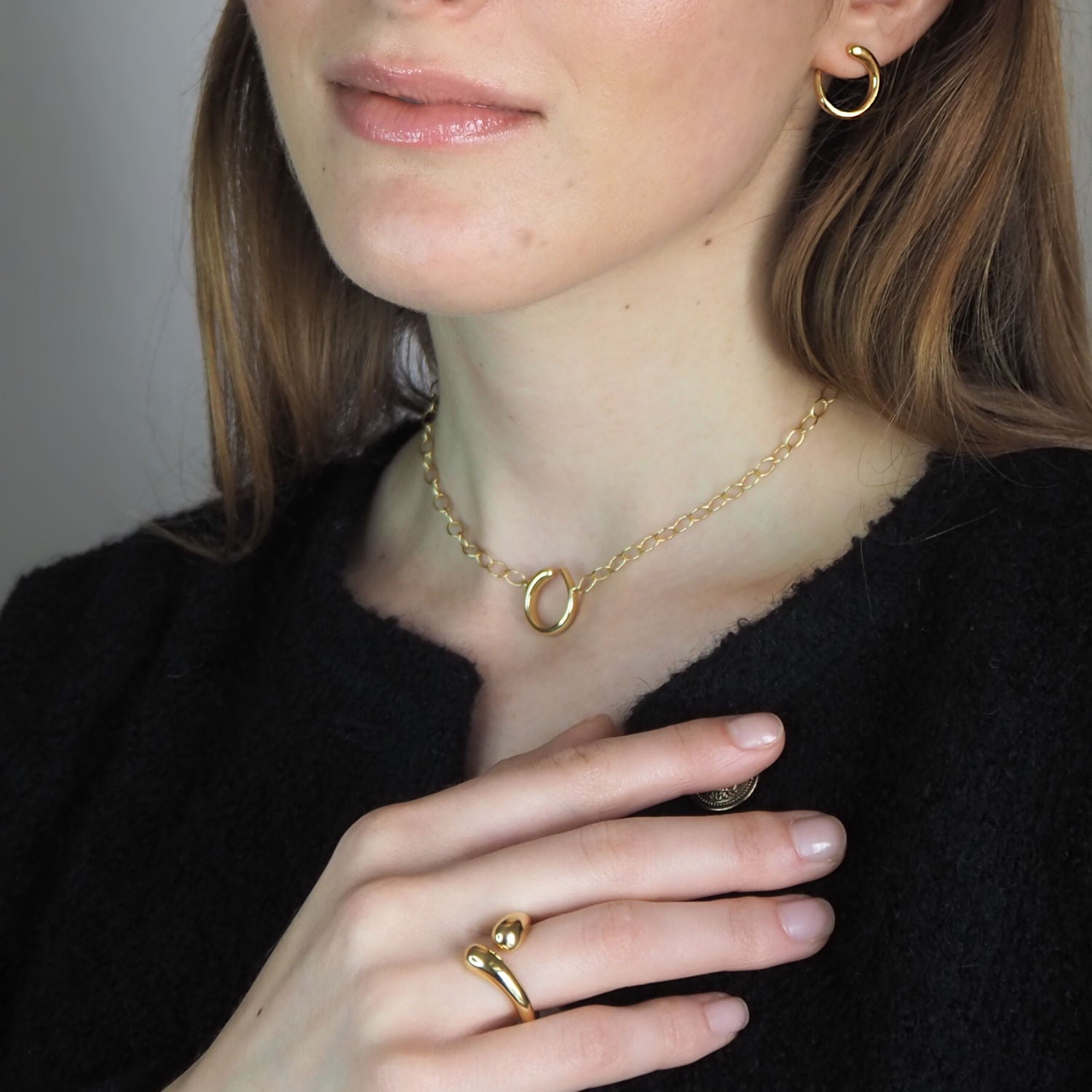 Drop Earrings Gold