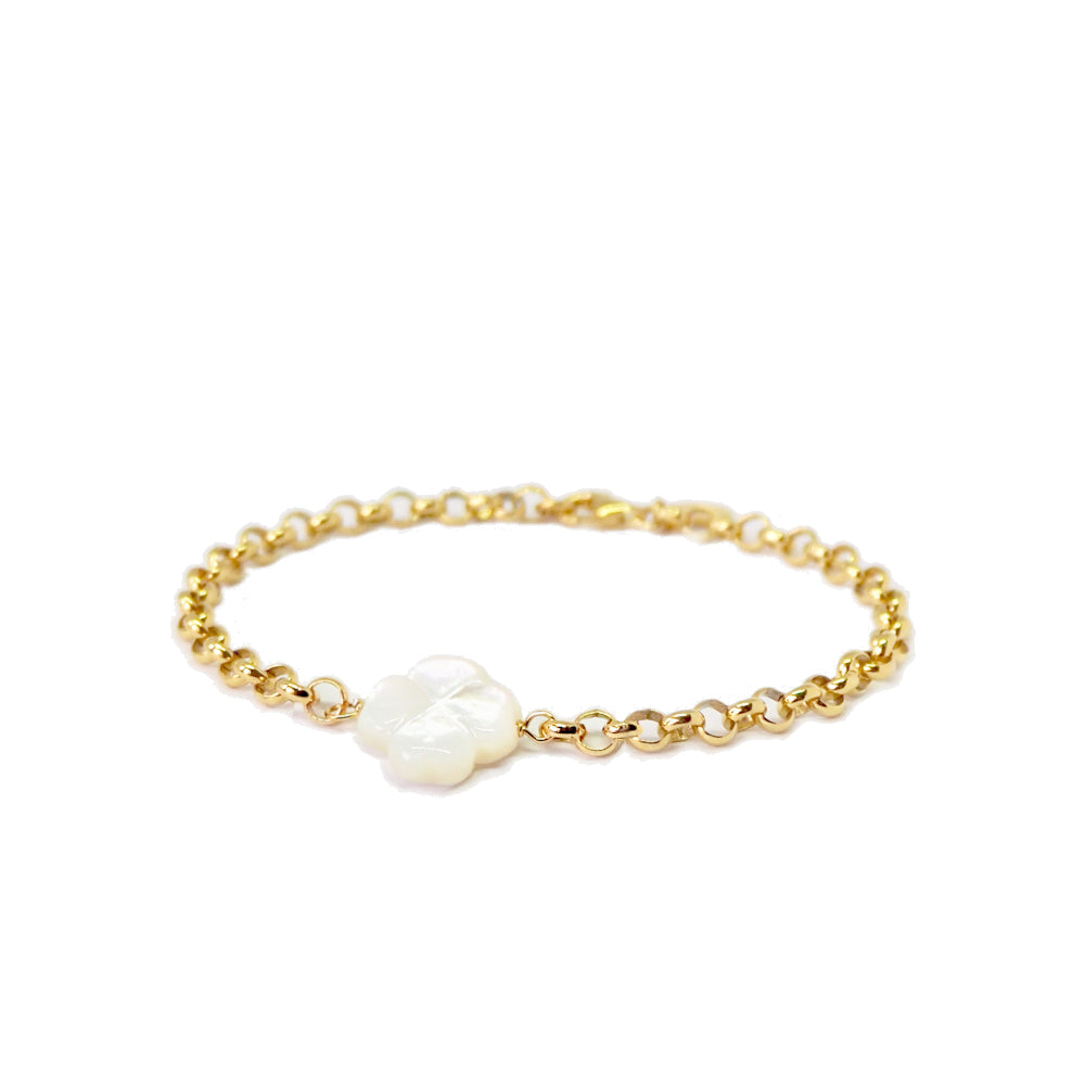 Kleeblatt Armband