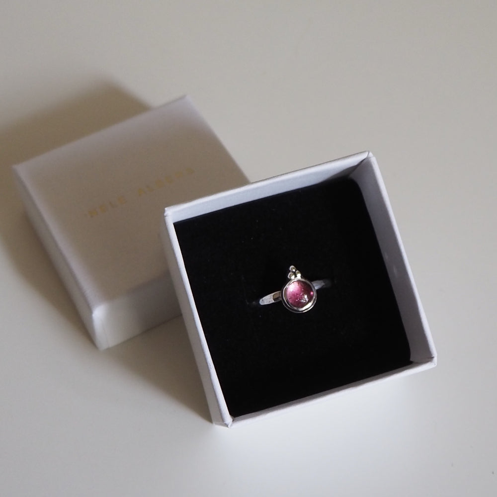Ring mit light pink Turmalin