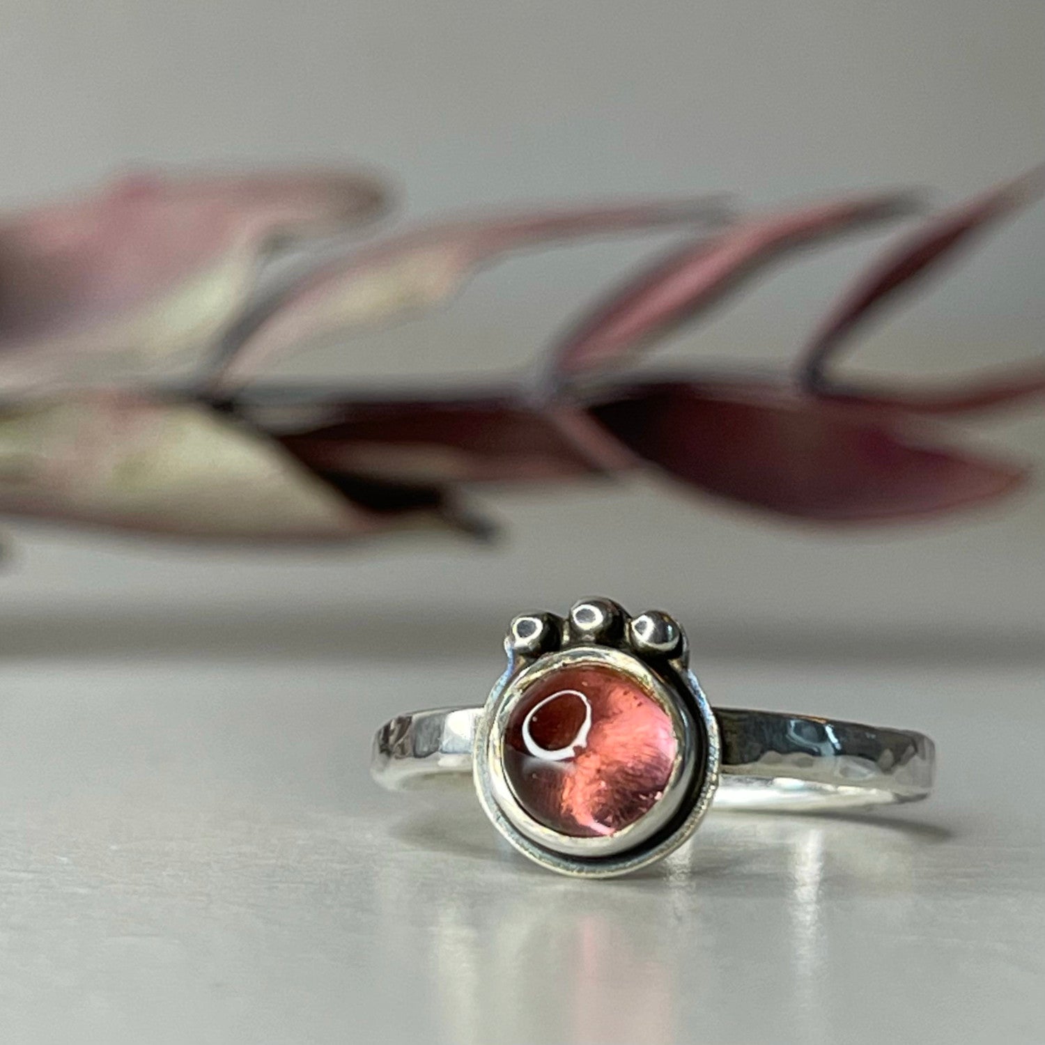 Ring mit rosa Turmalin