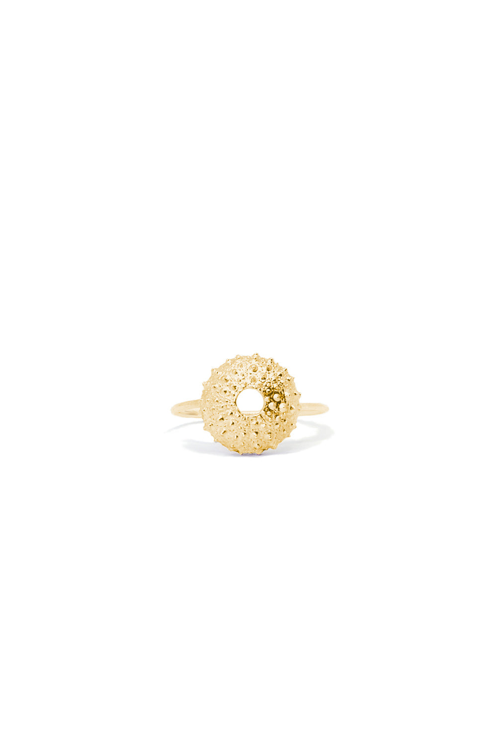 Seeigel Ring Gold