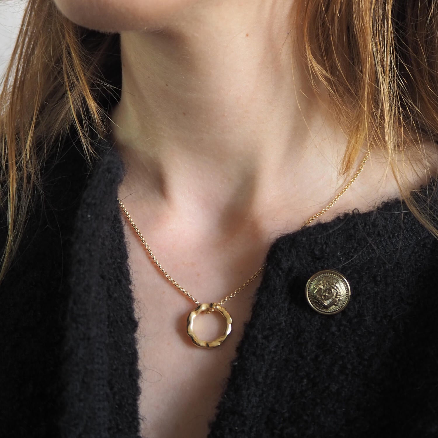 Sun Necklace Silver