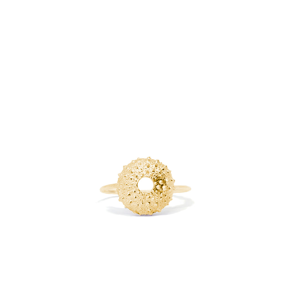 Seeigel Ring Gold