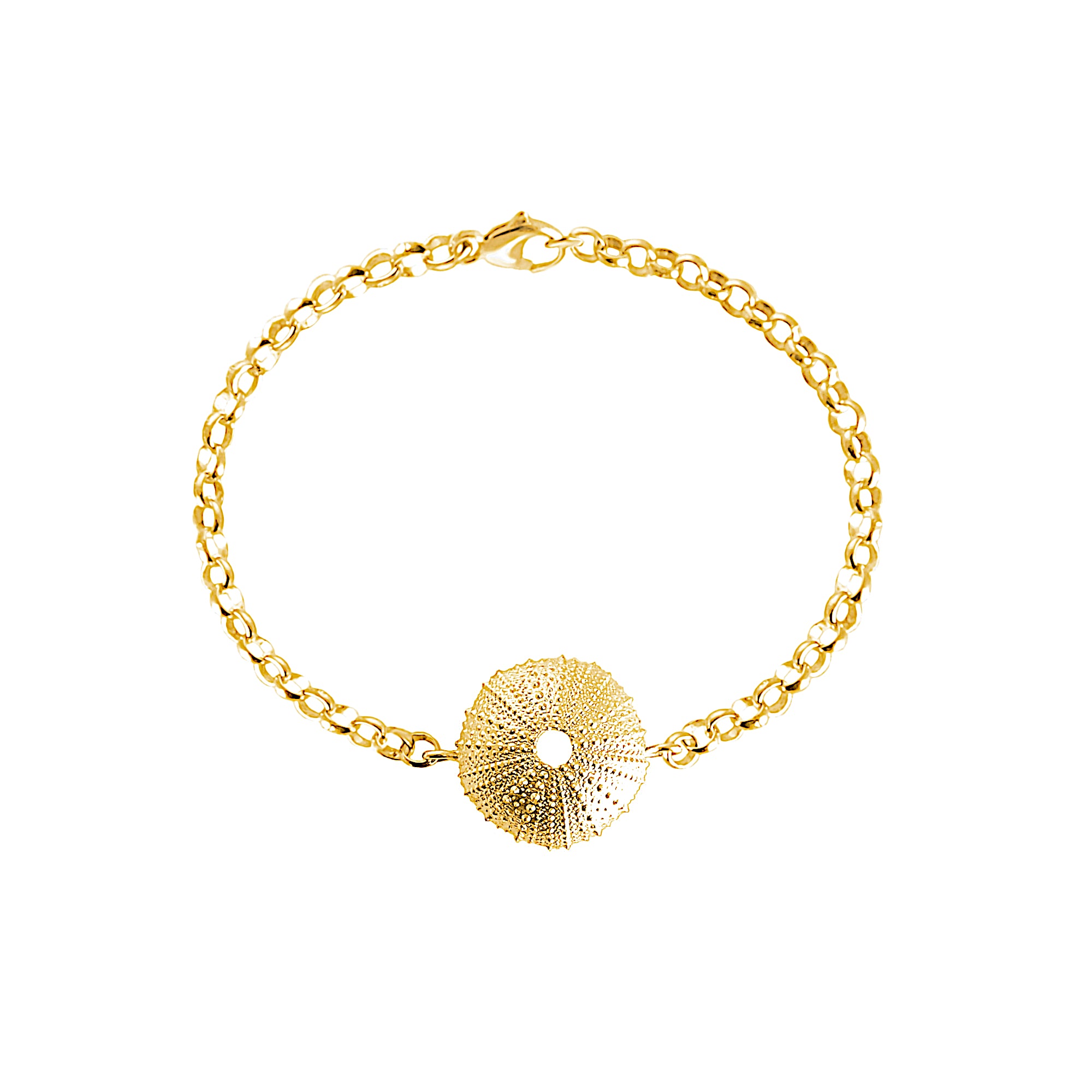 Big Sea Urchin Bracelet Gold